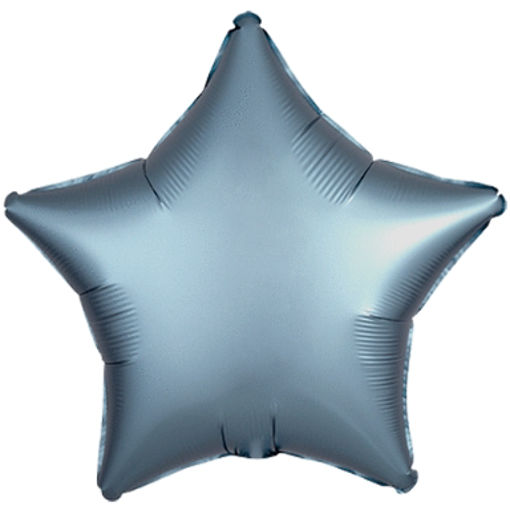Picture of SATIN LUXE STEEL BLUE STAR 19 INCH